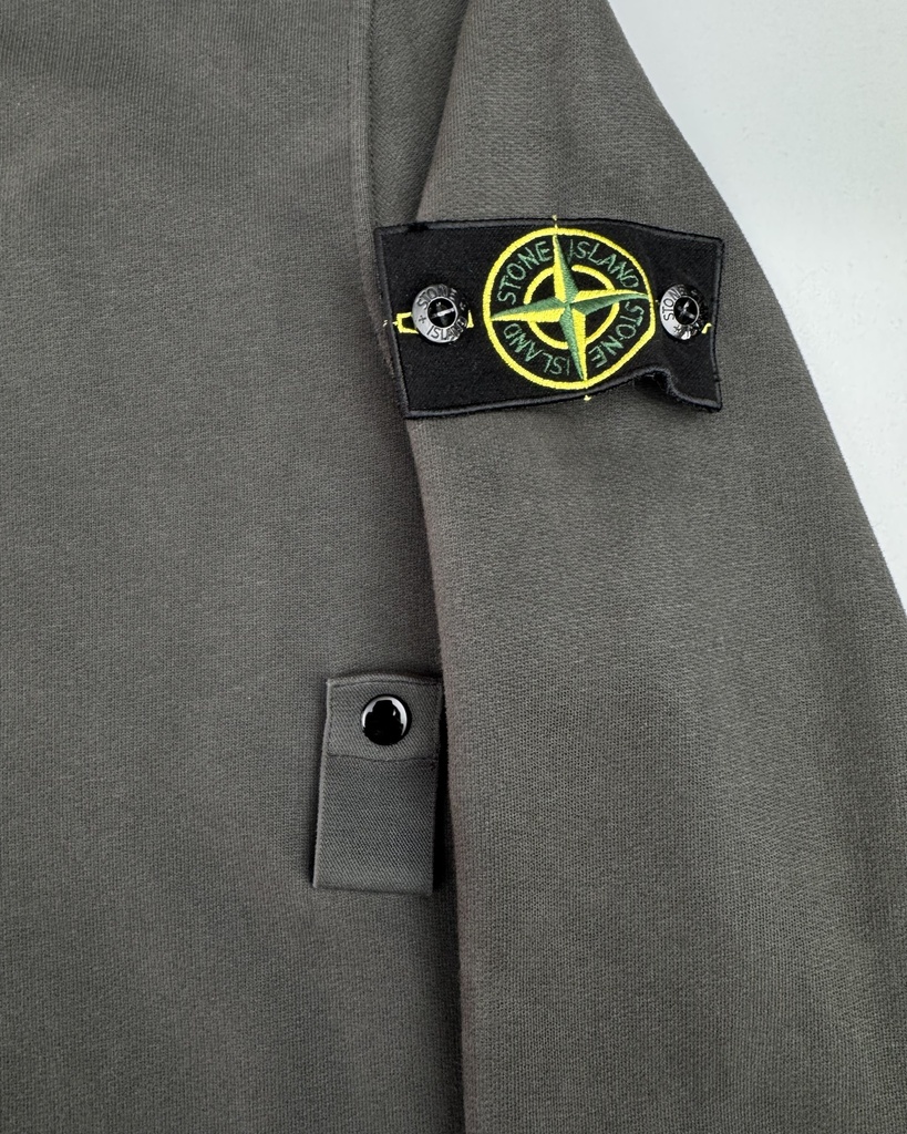 Stone Island 60720 Brushed Cotton Fleece Sweater