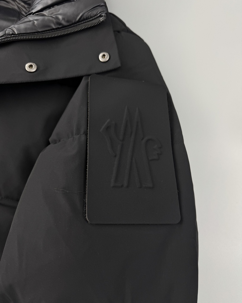 Moncler Down Jacket with Hand Patch