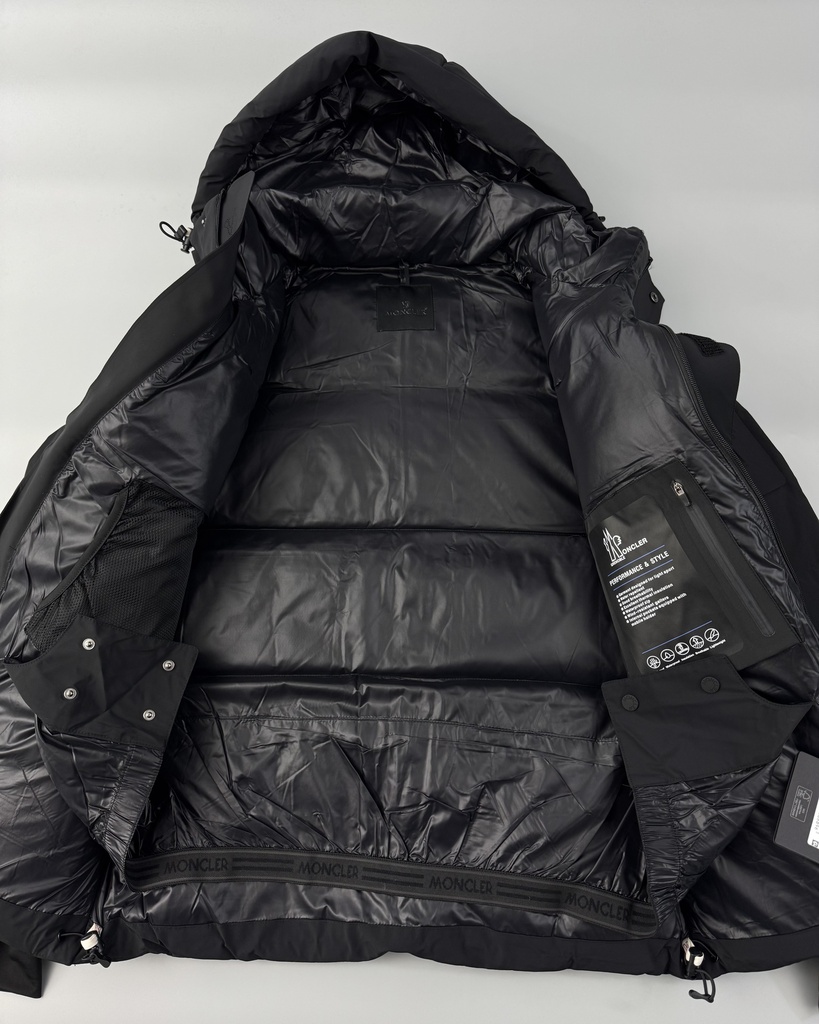 Moncler Down Jacket with Hand Patch