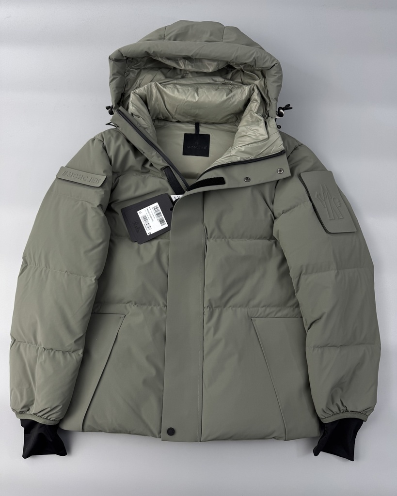 Moncler Down Jacket with Hand Patch