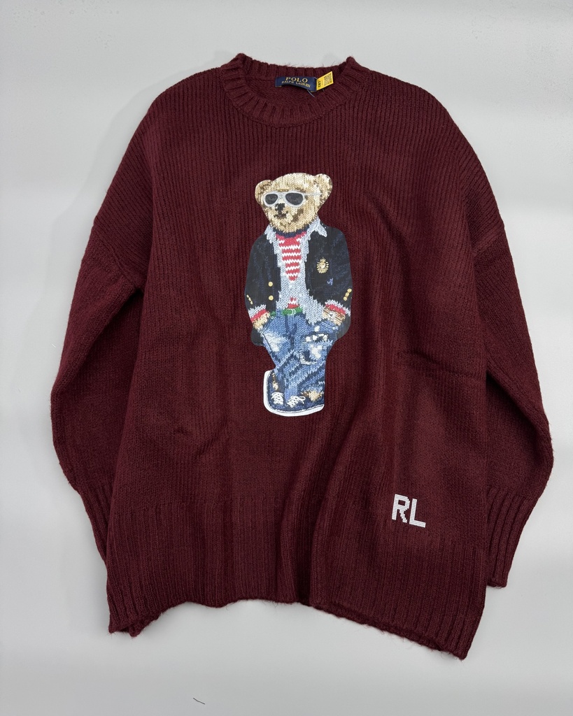 Ralph Lauren knitted Bear Sweater