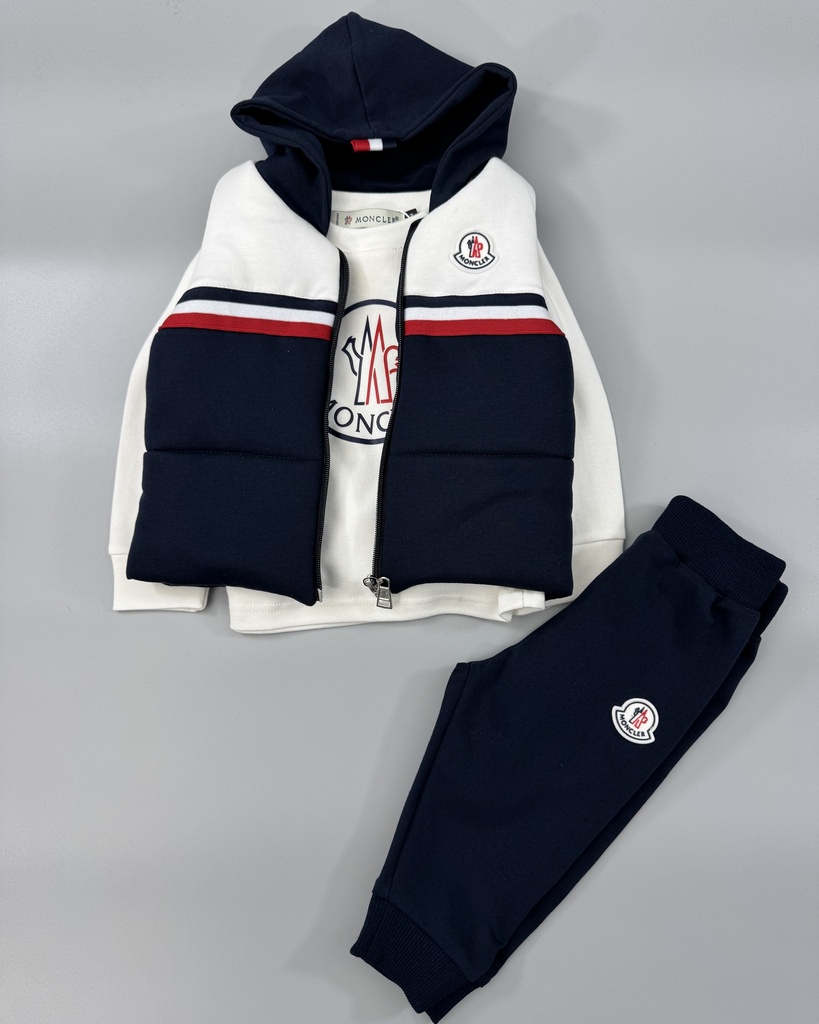 Moncler Baby Vest Tracksuit Set 3057