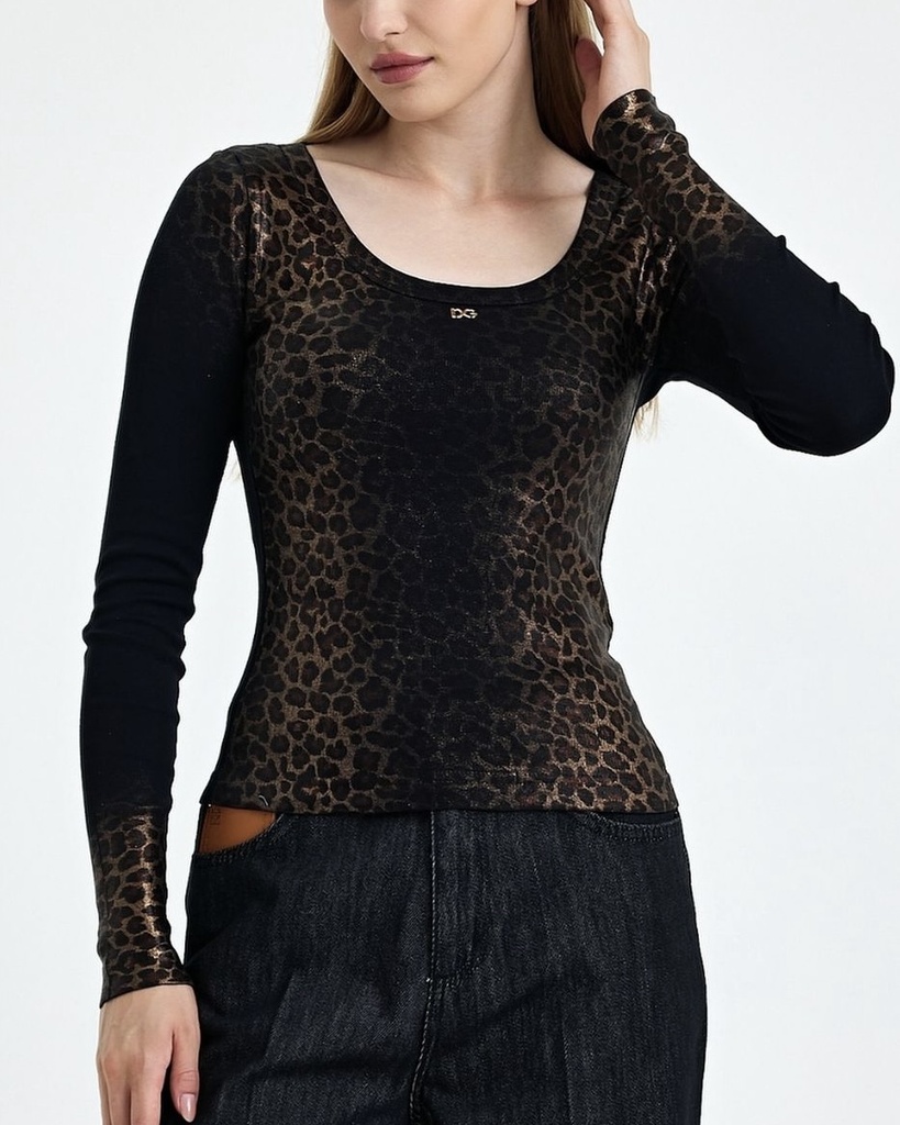 Dolce Long Sleeve Tiger Print 1392