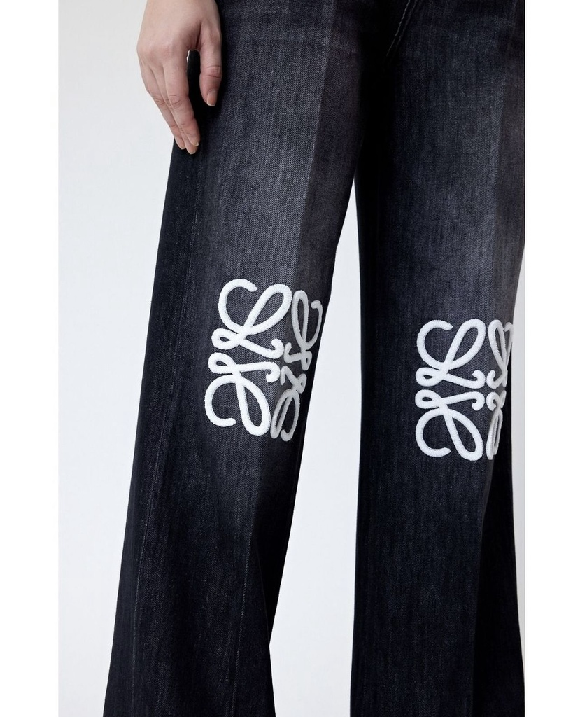 Loewe denim Jeans Embroidered Logo1668