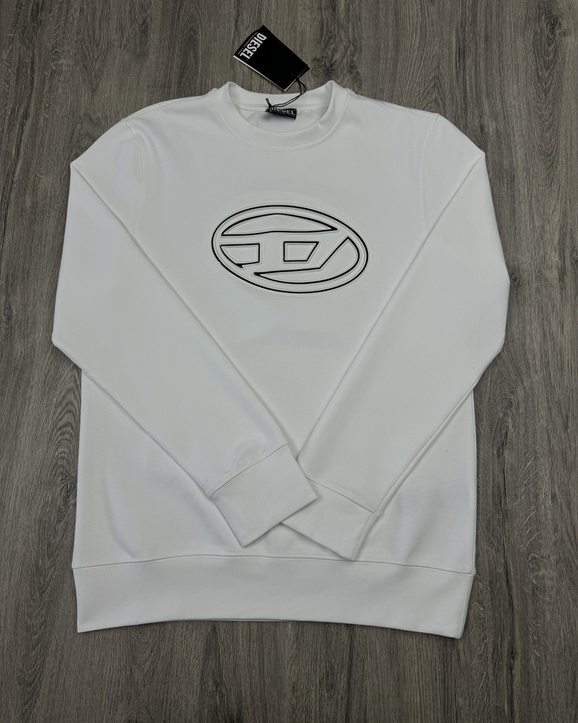 Diesel CrewNeck Sweater With Embossed Logo