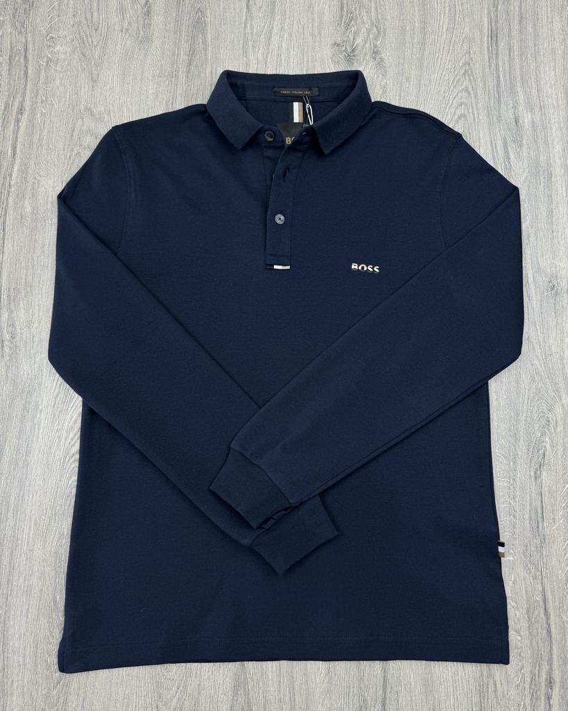 Boss Long Sleeve Polo Neck 15691