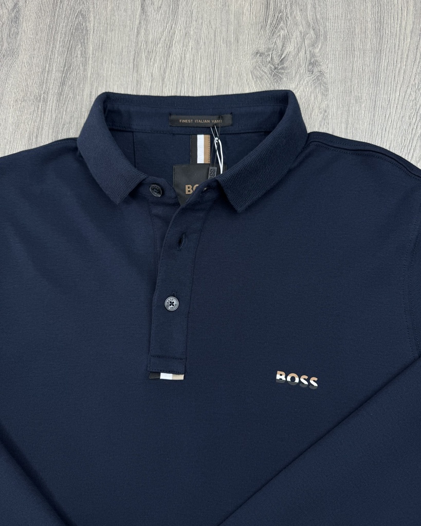 Boss Long Sleeve Polo Neck 15691