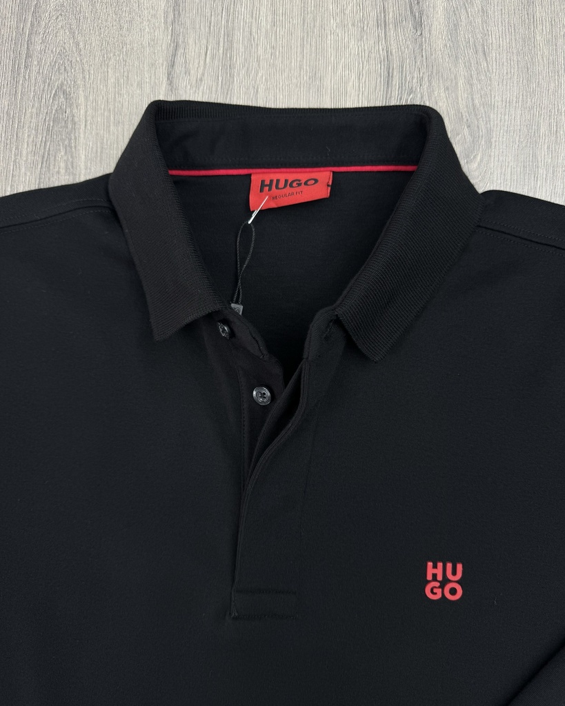 Hugo Long Sleeve Polo Shirt 15833