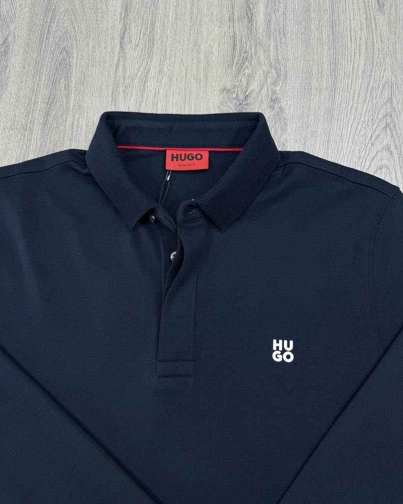 Hugo Long Sleeve Polo Shirt 15833