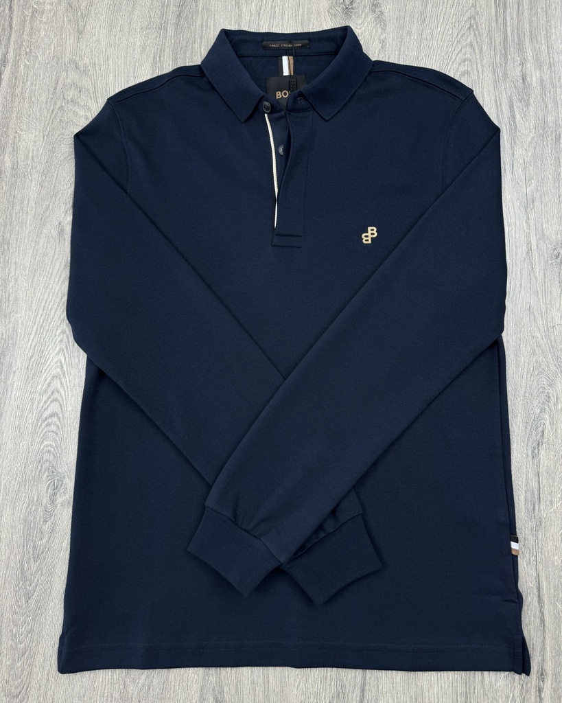 Boss Long Sleeve Polo Neck 15699