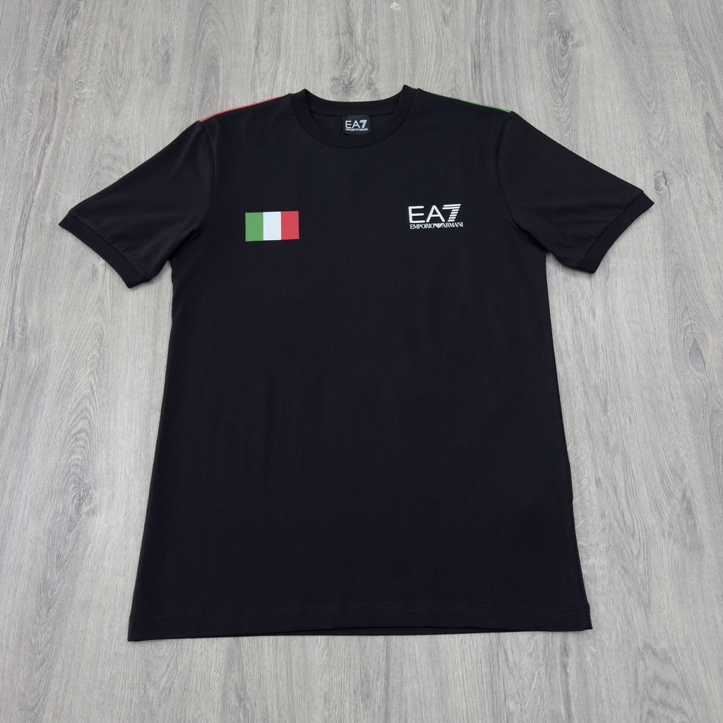 Armani Italy Back Flag T-Shirt