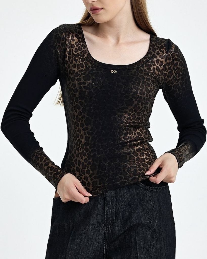 Dolce Long Sleeve Tiger Print 1392