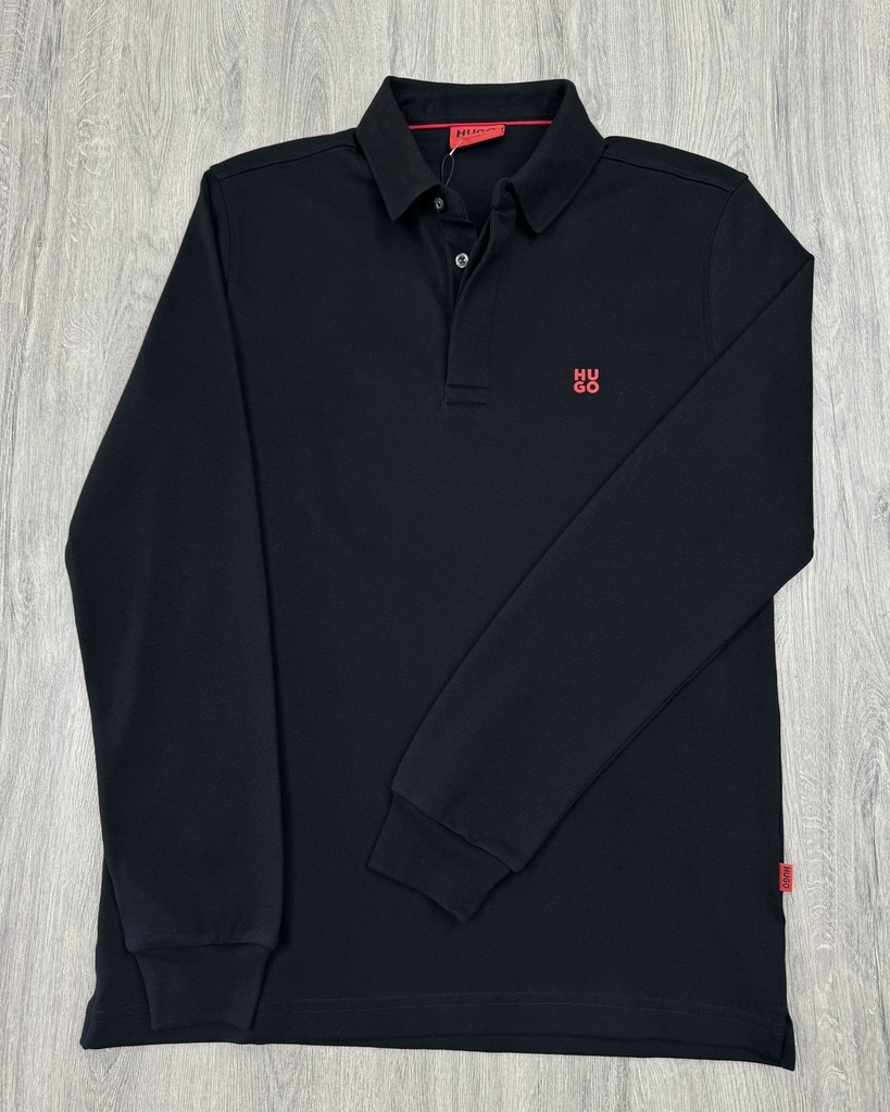 Hugo Long Sleeve Polo Shirt 15833