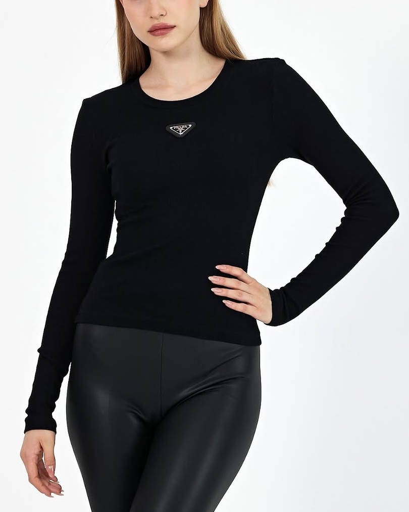 Prada Long Sleeve T-Shirt 1405