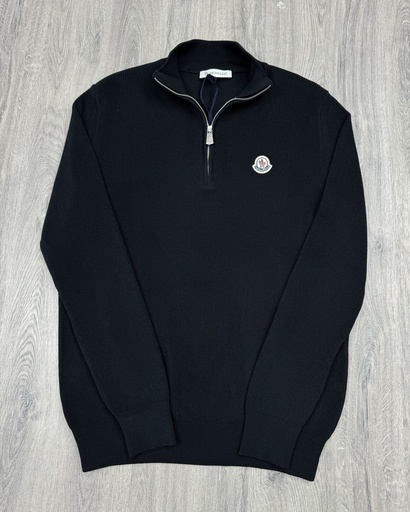 Moncler Half-Zipp Knitted Sweater 