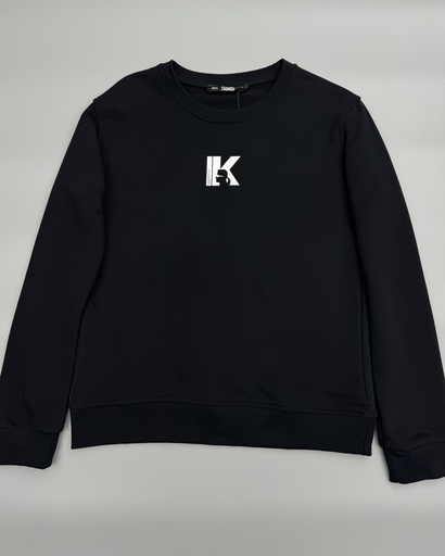 Karl Front Logo Printed Sweater