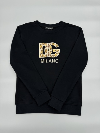 Dolce Tiger Embroidered Logo Sweater