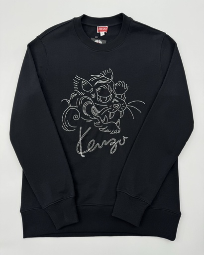 Kenzo Tiger Embroidered Logo Sweater