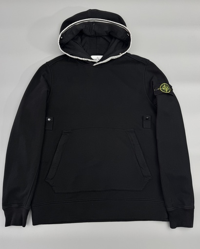 Stone Island Wappen Patch Cotton Hoodie